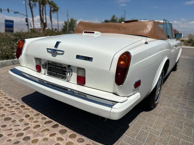 used 1989 Rolls-Royce Corniche car, priced at $49,900