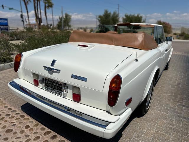 used 1989 Rolls-Royce Corniche car, priced at $49,900