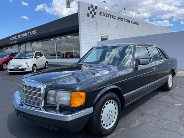 used 1990 Mercedes-Benz S-Class car, priced at $37,900