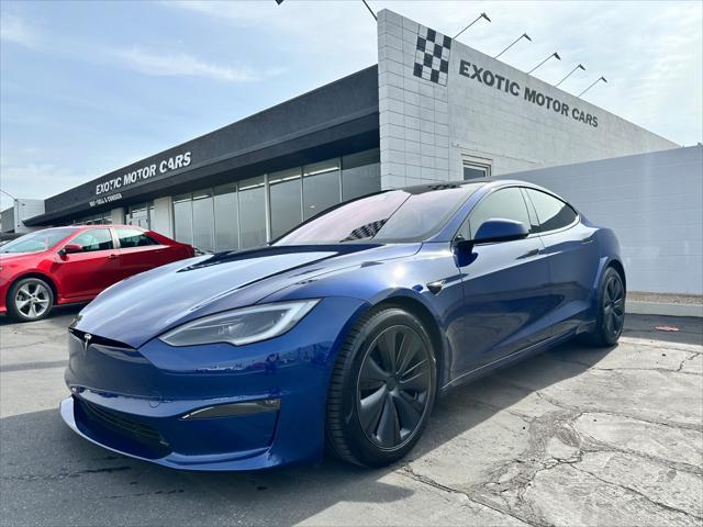 used 2022 Tesla Model S car, priced at $56,900