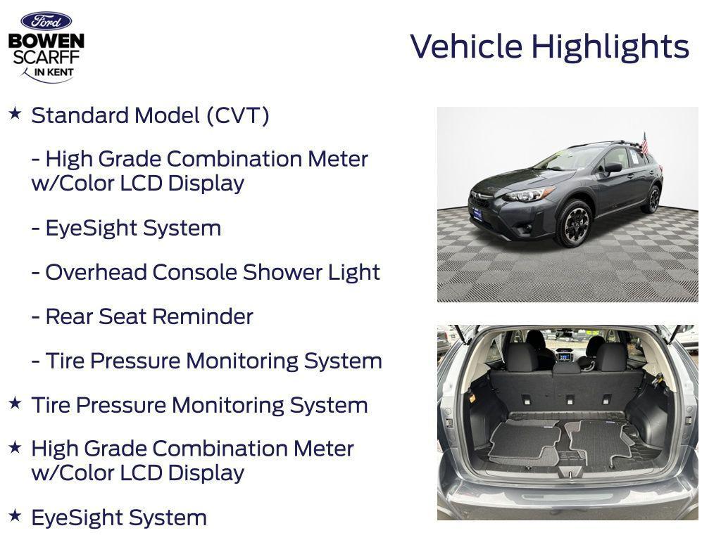 used 2023 Subaru Crosstrek car, priced at $24,498