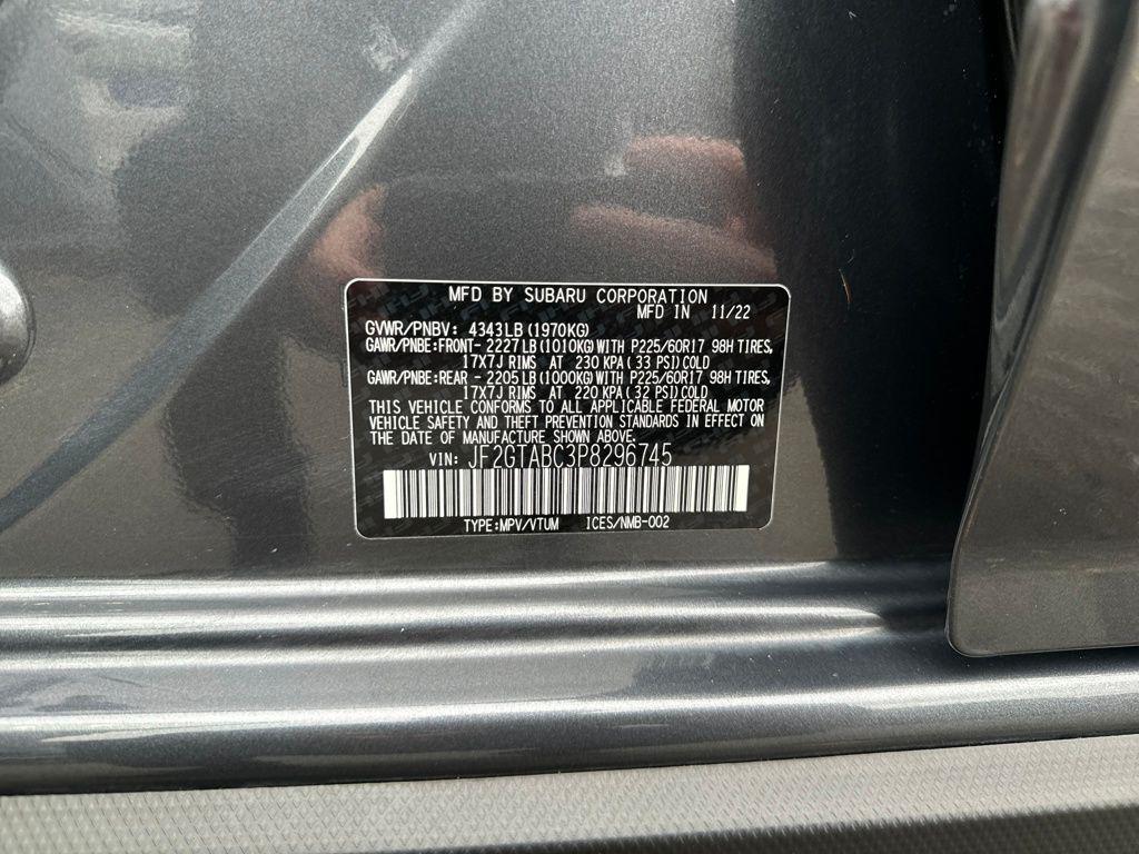 used 2023 Subaru Crosstrek car, priced at $24,498