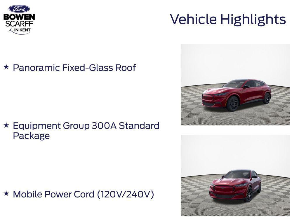 new 2025 Ford Mustang Mach-E car, priced at $45,970