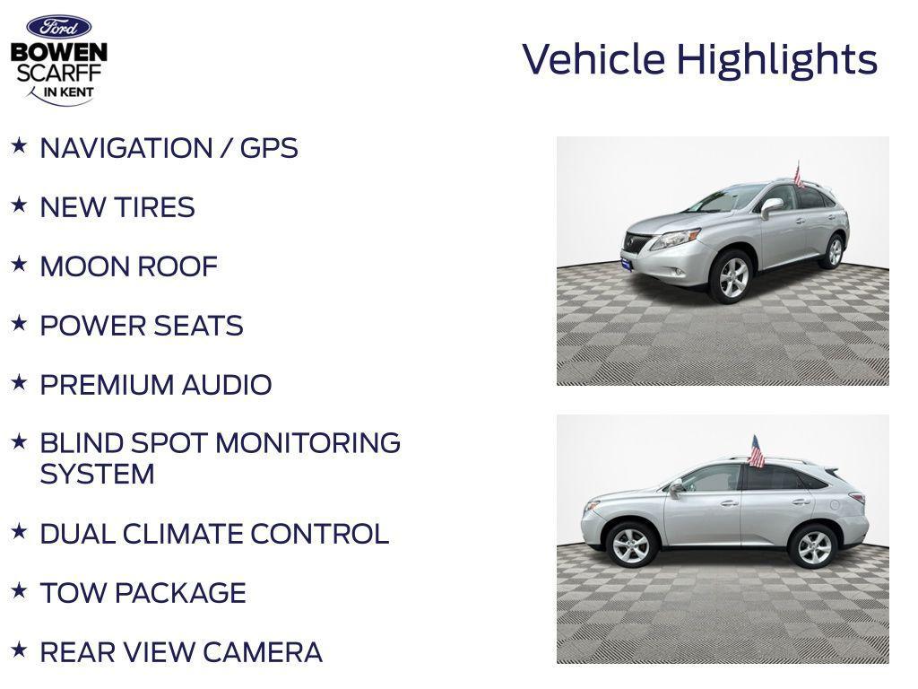 used 2010 Lexus RX 350 car, priced at $11,987