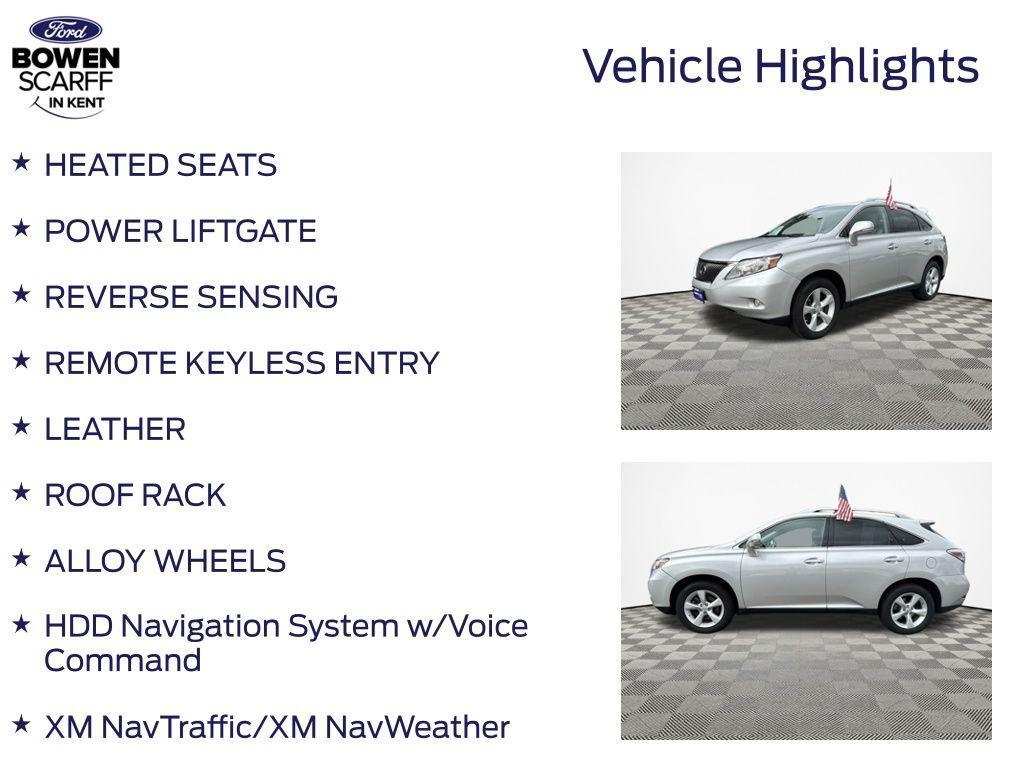 used 2010 Lexus RX 350 car, priced at $11,987