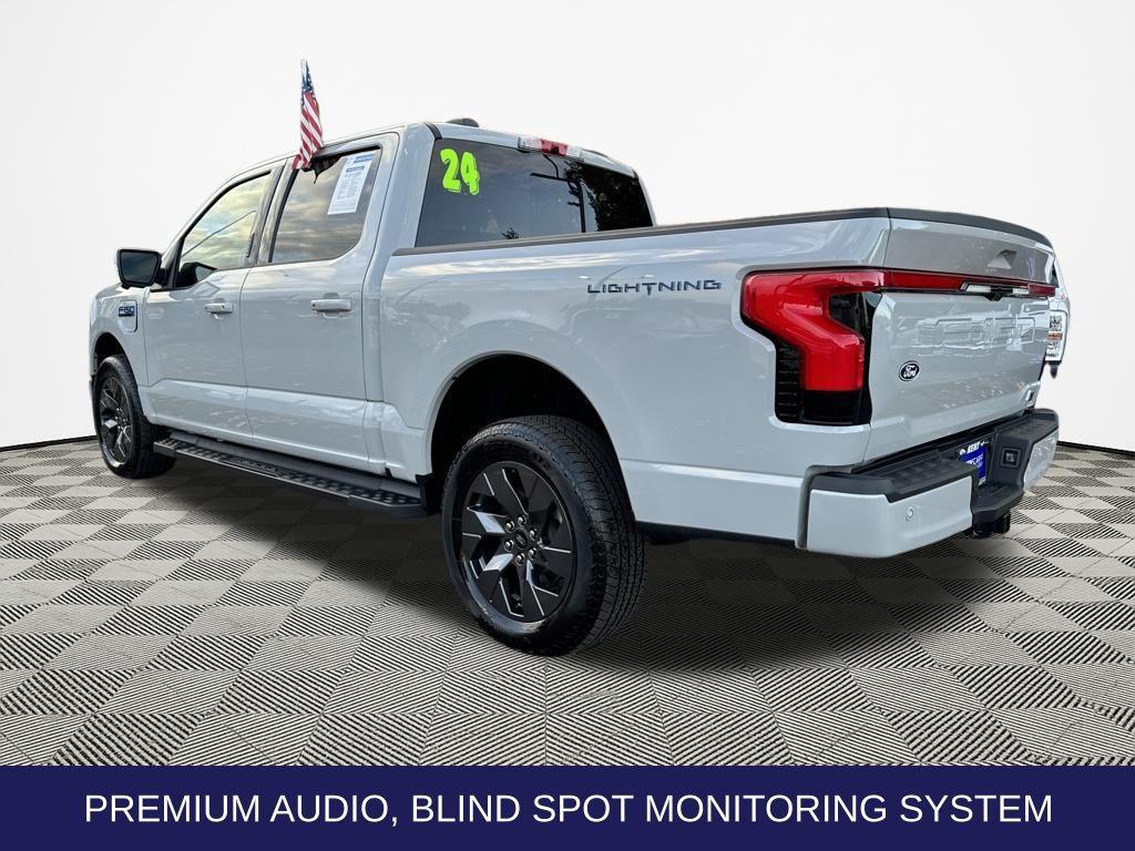 used 2024 Ford F-150 Lightning car, priced at $62,987
