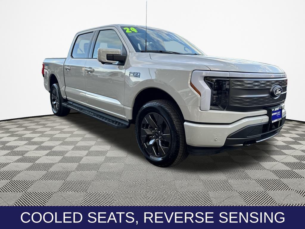 used 2024 Ford F-150 Lightning car, priced at $62,987