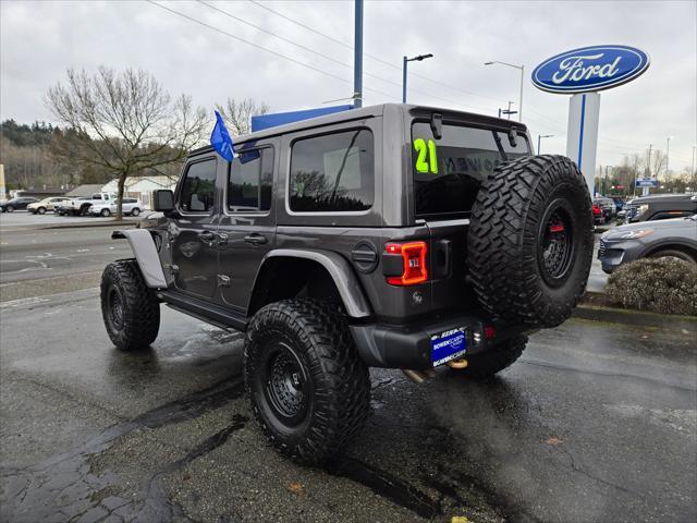 used 2021 Jeep Wrangler Unlimited car, priced at $67,999