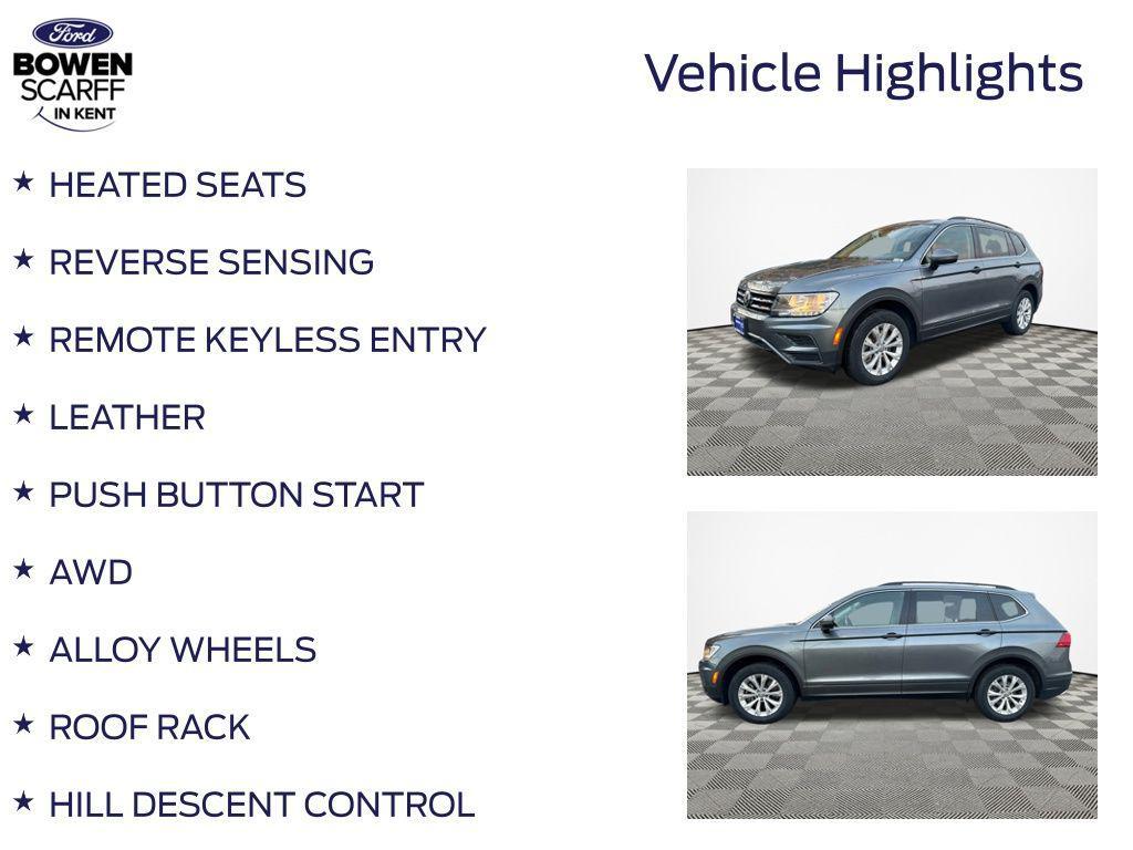 used 2019 Volkswagen Tiguan car, priced at $19,498