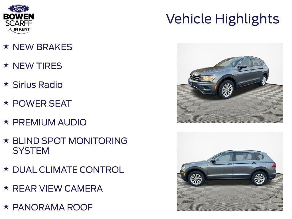 used 2019 Volkswagen Tiguan car, priced at $19,498