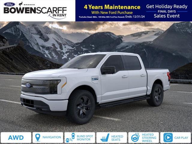 new 2024 Ford F-150 Lightning car, priced at $61,600