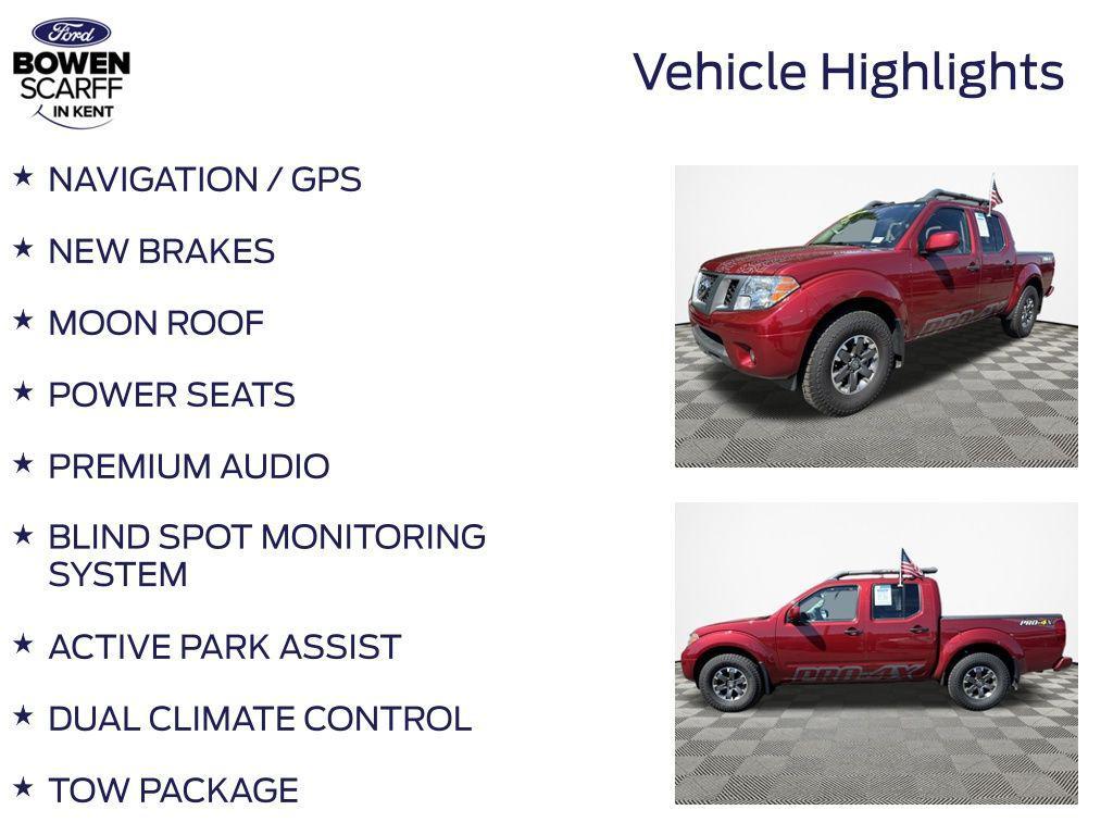 used 2021 Nissan Frontier car, priced at $25,798