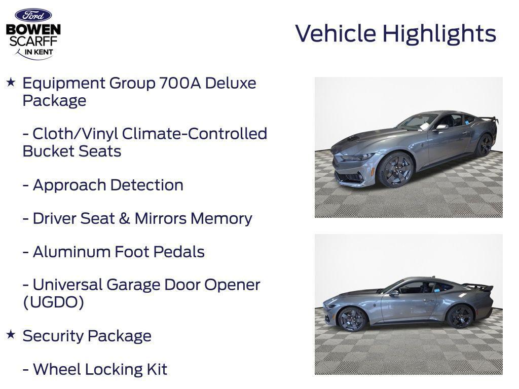 new 2025 Ford Mustang car, priced at $80,655