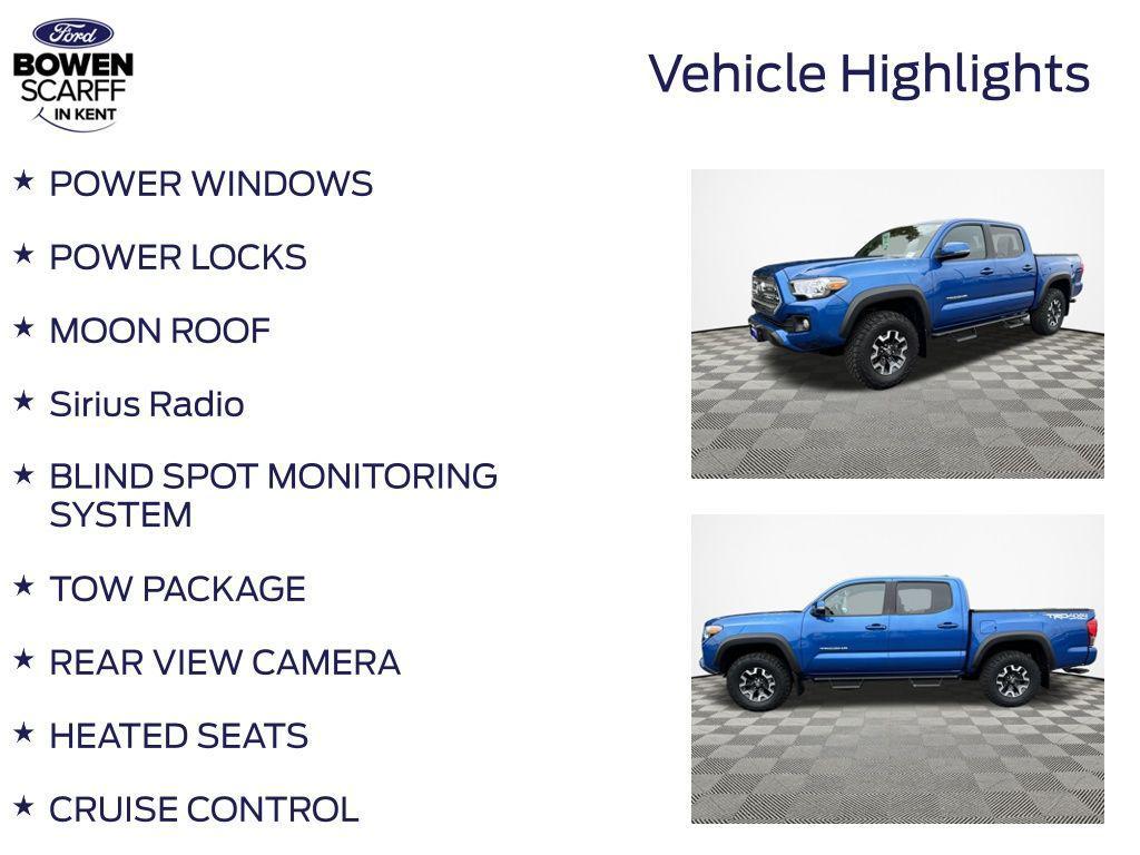 used 2016 Toyota Tacoma car, priced at $31,498