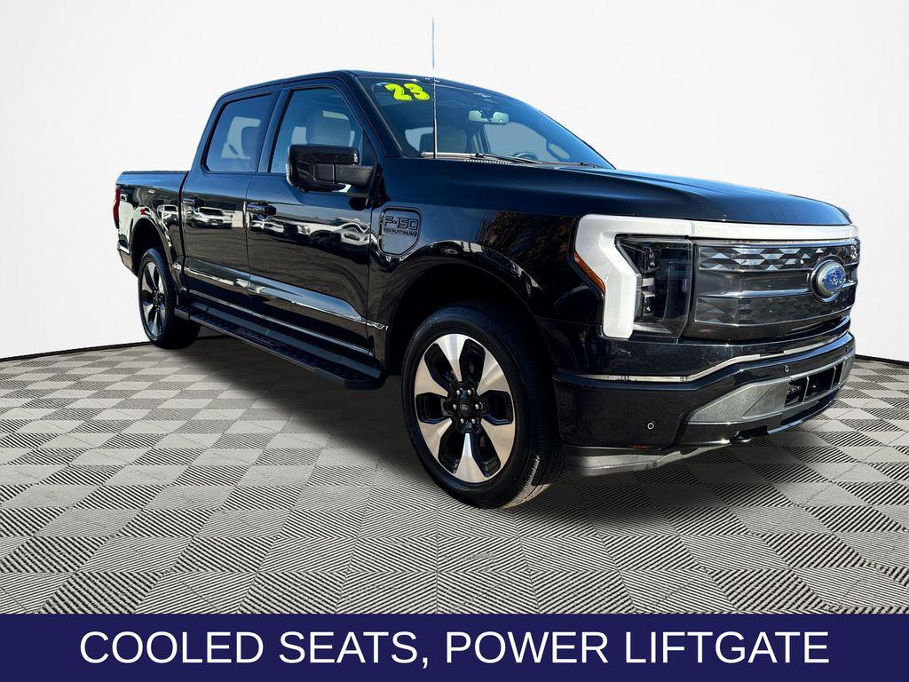 used 2023 Ford F-150 Lightning car, priced at $56,987