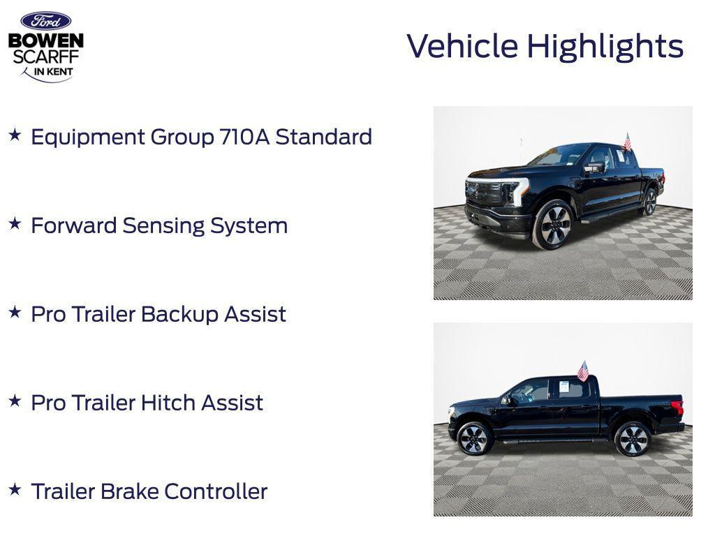 used 2023 Ford F-150 Lightning car, priced at $56,987