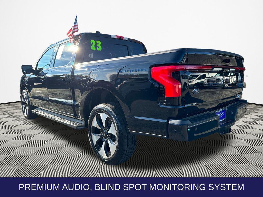 used 2023 Ford F-150 Lightning car, priced at $56,987