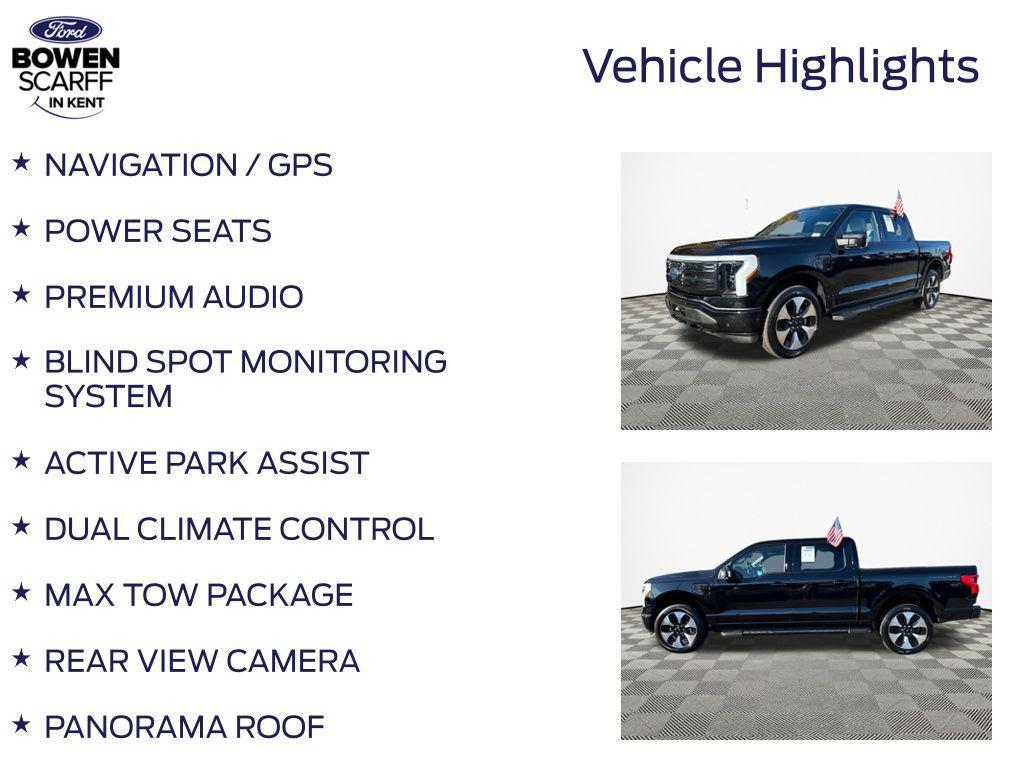 used 2023 Ford F-150 Lightning car, priced at $56,987
