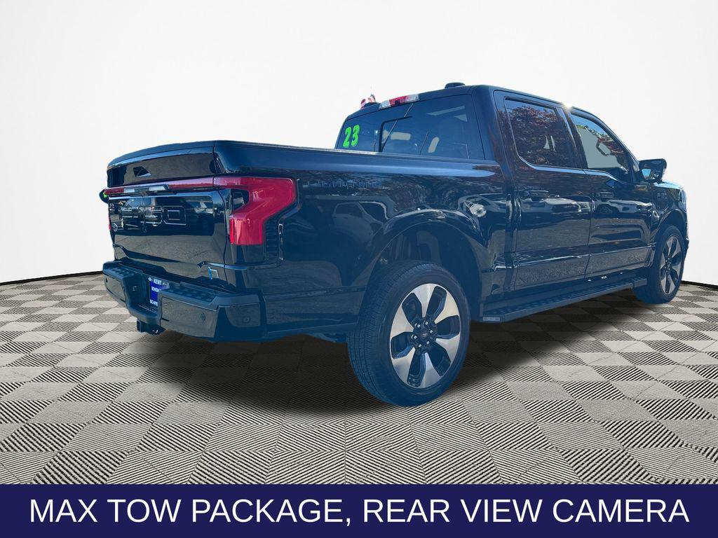 used 2023 Ford F-150 Lightning car, priced at $56,987
