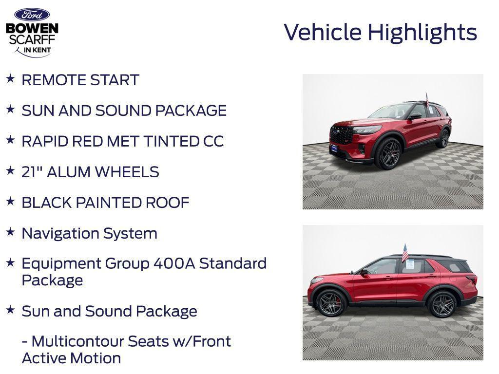 used 2025 Ford Explorer car, priced at $53,798