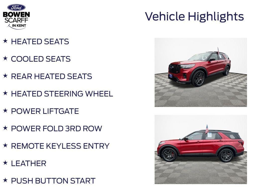 used 2025 Ford Explorer car, priced at $53,798