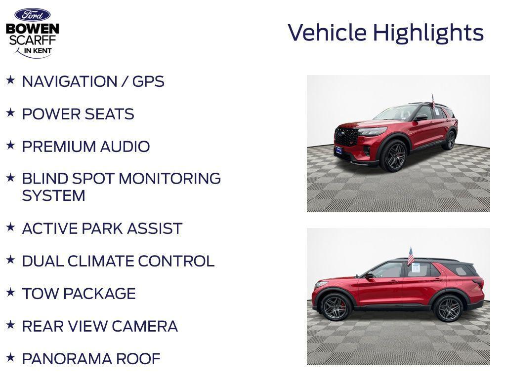 used 2025 Ford Explorer car, priced at $53,798