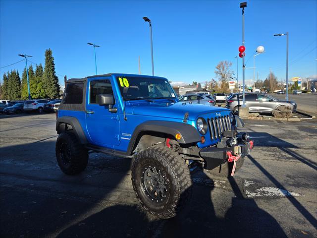 used 2010 Jeep Wrangler car, priced at $17,999