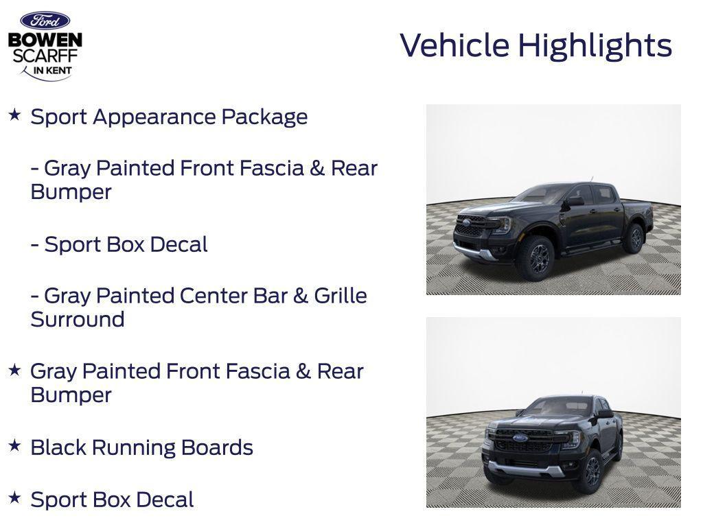 new 2025 Ford Ranger car, priced at $41,537