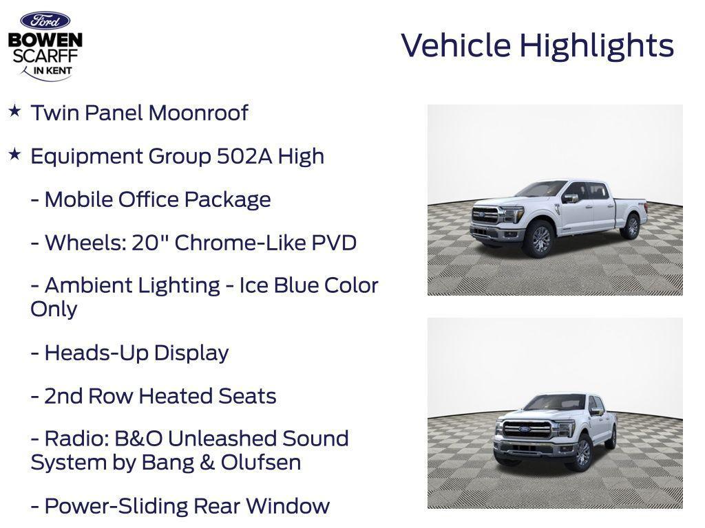 new 2025 Ford F-150 car, priced at $78,025