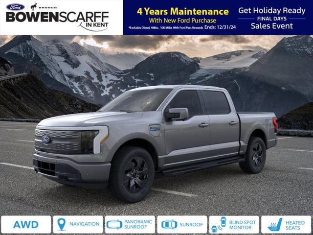 new 2024 Ford F-150 Lightning car, priced at $68,090