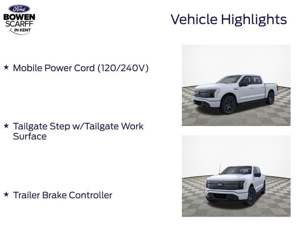 new 2025 Ford F-150 Lightning car, priced at $63,979
