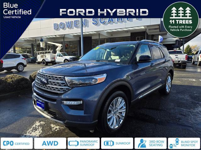 used 2021 Ford Explorer car, priced at $35,597