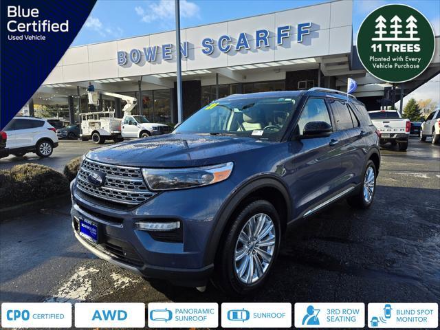 used 2021 Ford Explorer car, priced at $35,897