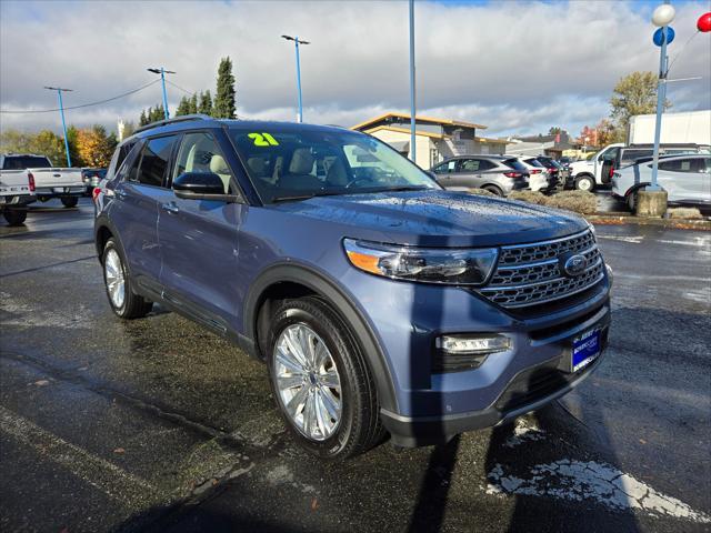 used 2021 Ford Explorer car, priced at $35,897