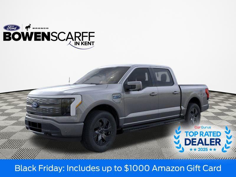 new 2025 Ford F-150 Lightning car, priced at $72,490