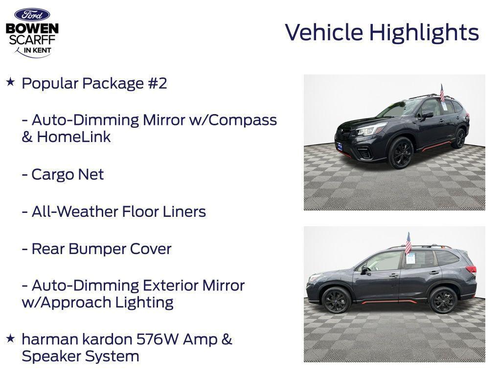 used 2019 Subaru Forester car, priced at $24,498