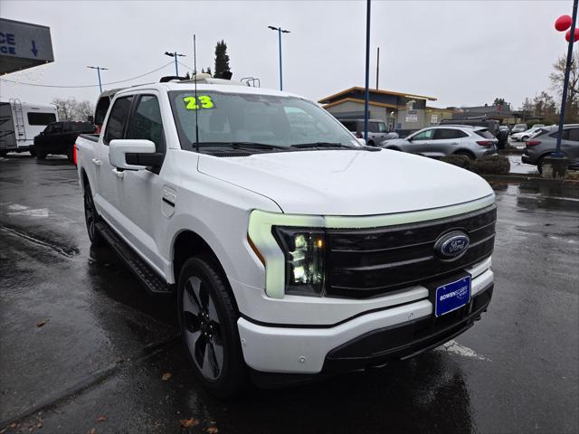 used 2023 Ford F-150 Lightning car, priced at $64,999