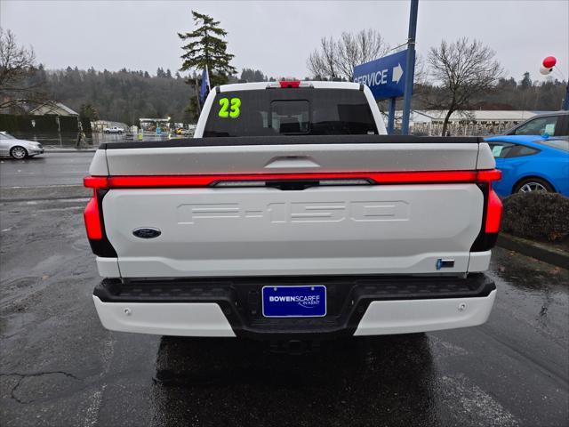 used 2023 Ford F-150 Lightning car, priced at $64,999