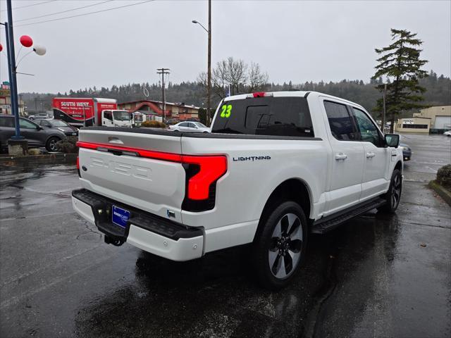 used 2023 Ford F-150 Lightning car, priced at $64,999