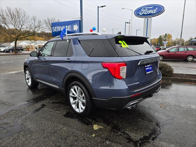 used 2021 Ford Explorer car, priced at $40,599