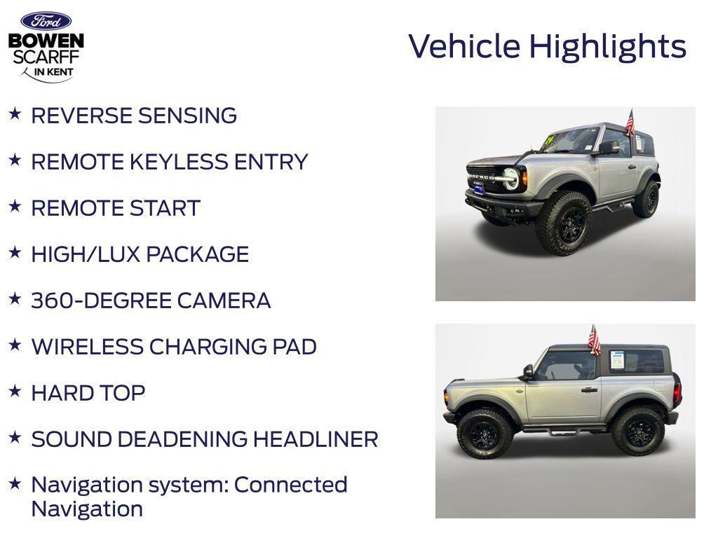 used 2024 Ford Bronco car, priced at $53,987