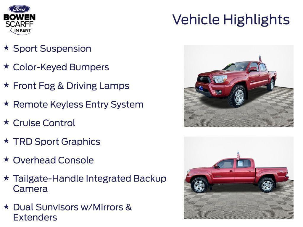 used 2013 Toyota Tacoma car, priced at $27,698