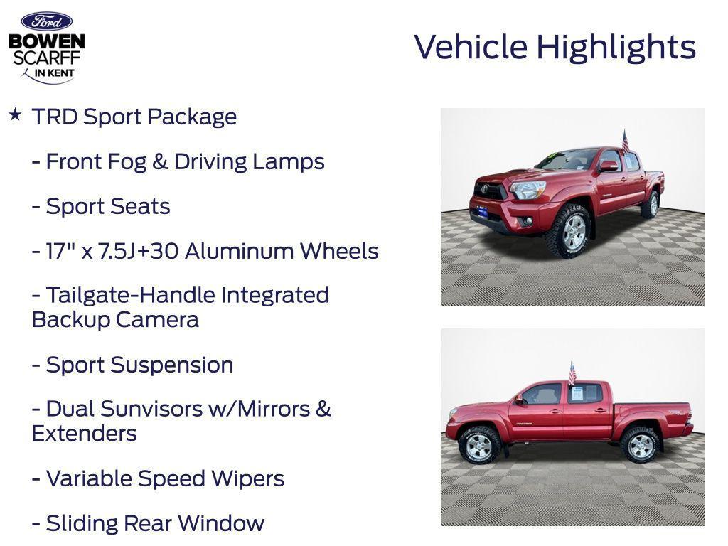 used 2013 Toyota Tacoma car, priced at $27,698