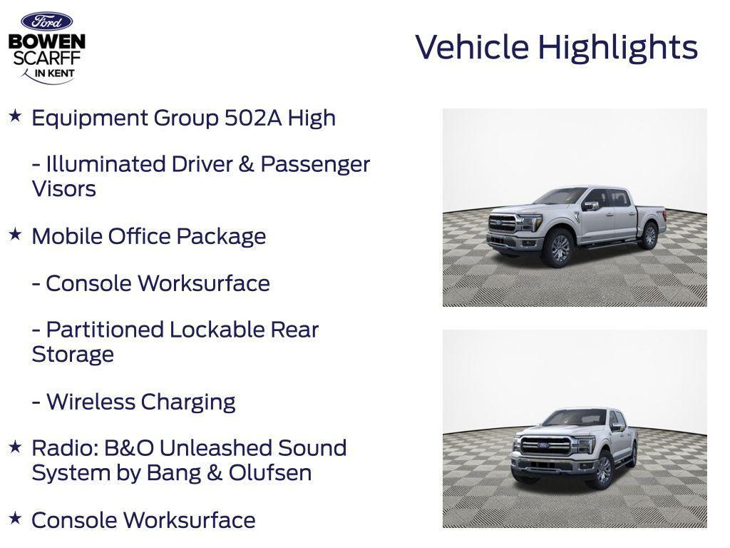 new 2025 Ford F-150 car, priced at $71,355