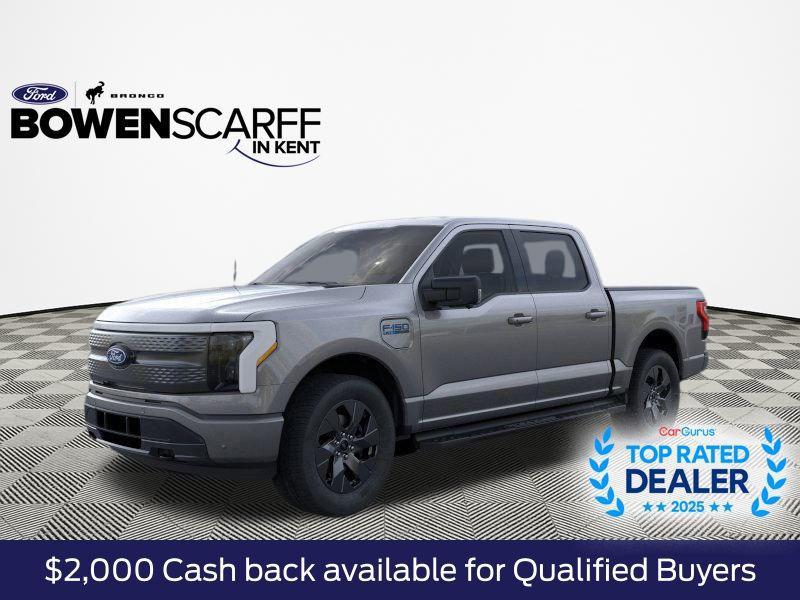 new 2025 Ford F-150 Lightning car, priced at $63,369