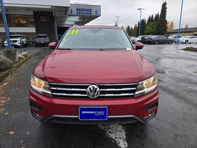 used 2021 Volkswagen Tiguan car, priced at $20,798