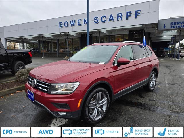 used 2021 Volkswagen Tiguan car, priced at $20,798