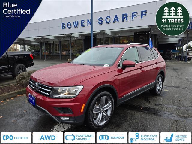 used 2021 Volkswagen Tiguan car, priced at $20,999