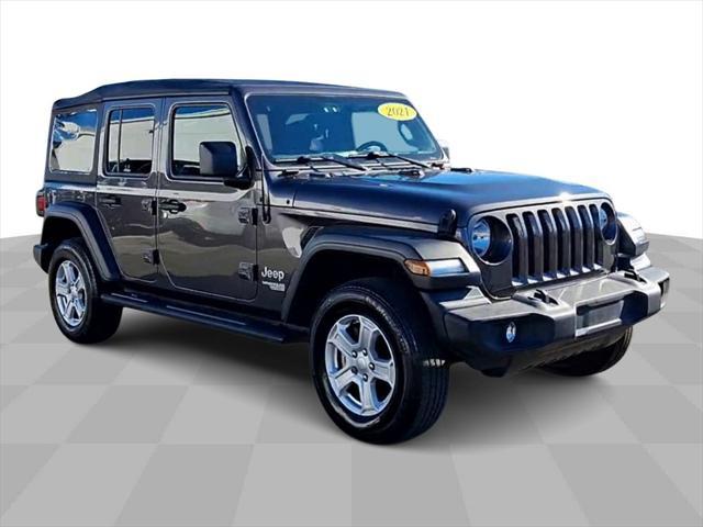 used 2021 Jeep Wrangler Unlimited car, priced at $32,995