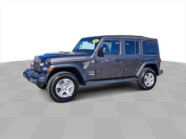 used 2021 Jeep Wrangler Unlimited car, priced at $32,995